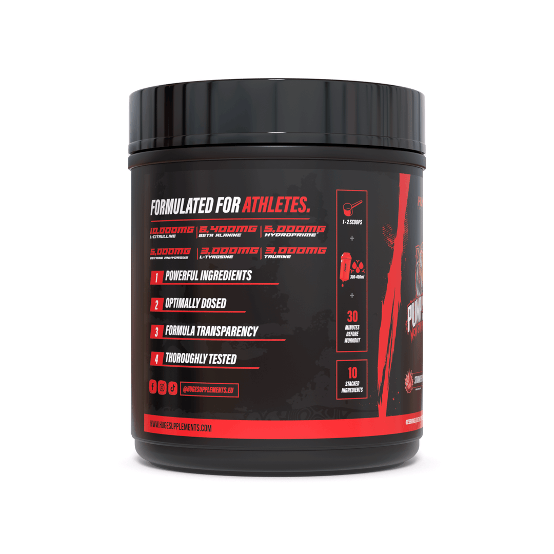 Pump Serum - Pre Workout Zonder Cafeïne (40 Porties)